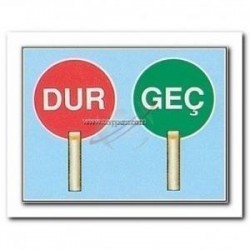 REFLEKTÖRLÜ DUR-GEÇ LEVHASI