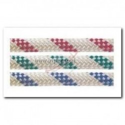 BEYAZ ÖRGÜLÜ POLYESTER HALAT - 6 MM