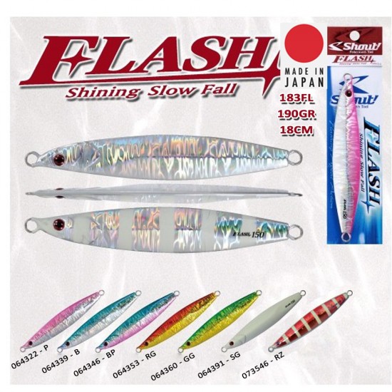 Shout Flash 190gr Jig Metal Yem